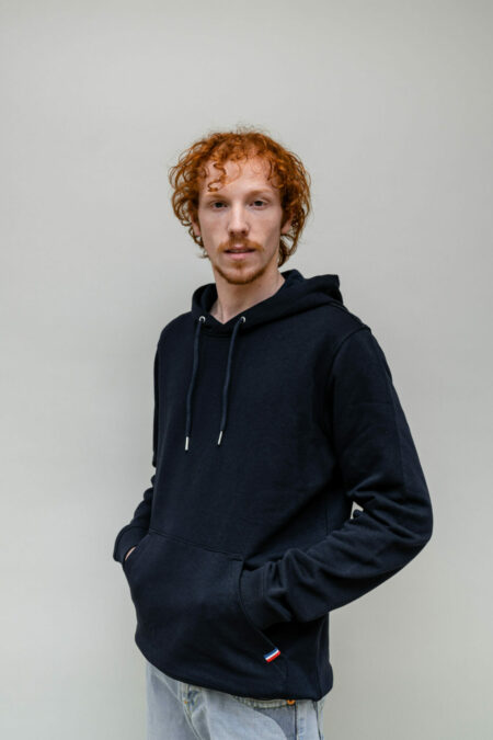 Le sweat à capuche fabriqué en France homme à personnaliser